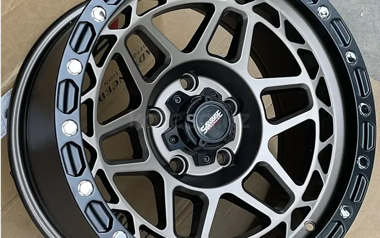 RT Wheels RGW8891 9x17 6x139.7 D110 ET0 grey + black lip polish за 340 000 тг. в Алматы
