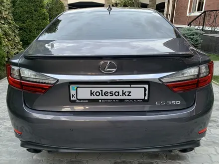 Lexus ES 350 2016 года за 16 500 000 тг. в Тараз – фото 4