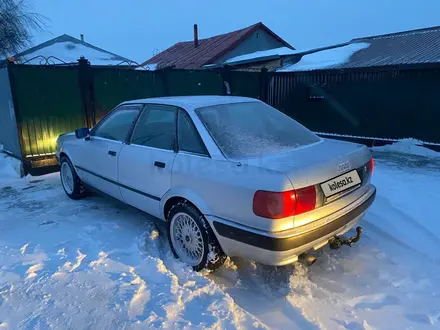 Audi 80 1993 года за 1 980 000 тг. в Щучинск – фото 6