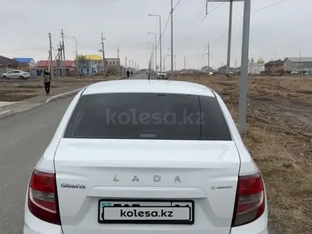 ВАЗ (Lada) Granta 2190 2018 года за 3 100 000 тг. в Атырау – фото 4