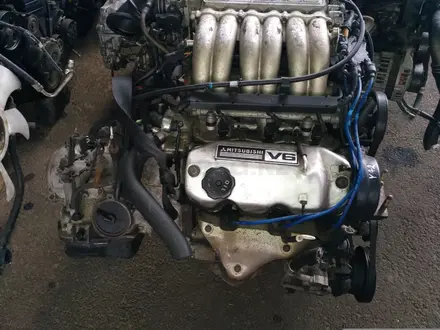 Двигатель 6G72 Mitsubishi Pajero, Sigma на Митсубиси Сигма 3, 0 обьем за 10 000 тг. в Алматы