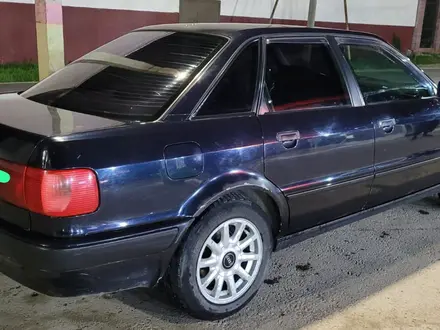 Audi 80 1992 года за 1 800 000 тг. в Тараз – фото 11