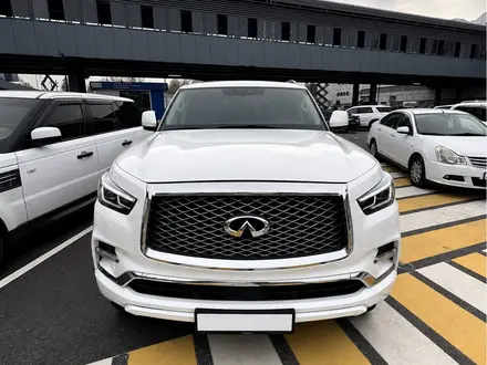 Infiniti QX80 2018 года за 18 000 000 тг. в Алматы – фото 2