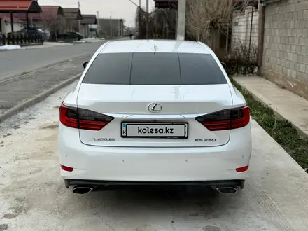 Lexus ES 250 2017 года за 16 500 000 тг. в Шымкент – фото 5