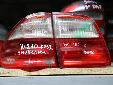 Задний левый правый фонарь (фара, плафон, стоп, габарит) универсал W210 за 10 000 тг. в Алматы – фото 4