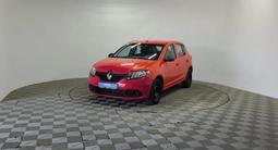 Renault Sandero 2018 года за 2 050 000 тг. в Алматы