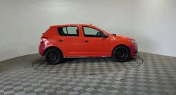 Renault Sandero 2018 года за 2 050 000 тг. в Алматы – фото 4