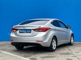 Hyundai Elantra 2015 годаfor6 000 000 тг. в Алматы – фото 3