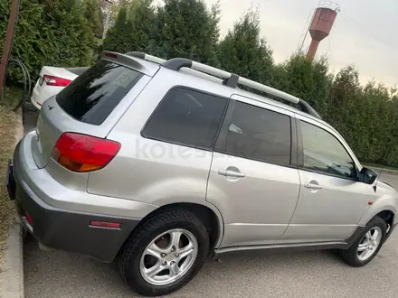 Mitsubishi Outlander 2002 года за 3 200 000 тг. в Алматы – фото 5