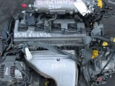 Привозной двигатель матор на Тойота Камри 25 2.2 объем 5s fe за 450 000 тг. в Алматы – фото 4