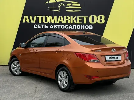 Hyundai Accent 2014 года за 6 250 000 тг. в Тараз – фото 6