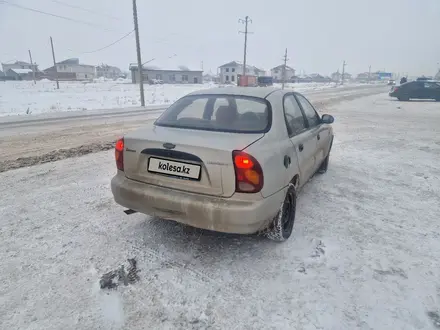 Chevrolet Lanos 2006 года за 700 000 тг. в Астана – фото 3