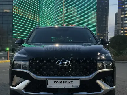 Hyundai Santa Fe 2021 года за 17 000 000 тг. в Алматы – фото 2