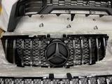Решетка радиатора GT Panamericana Mercedes Benz ML W164 2005-2008 дорестайлүшін90 000 тг. в Алматы – фото 2