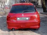 Peugeot 206 2007 года за 2 200 000 тг. в Алматы – фото 4