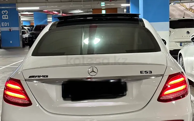 Задний Диффузор с насадками на бампер E 53 AMG за 90 000 тг. в Алматы
