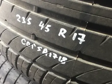 Резина летняя 235/45 r17 Corsa, свежедоставлена из Японии за 95 000 тг. в Алматы – фото 3