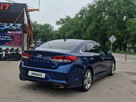 Hyundai Sonata 2018 года за 9 000 000 тг. в Алматы – фото 7