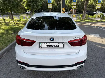 BMW X6 2017 года за 16 300 000 тг. в Алматы – фото 6