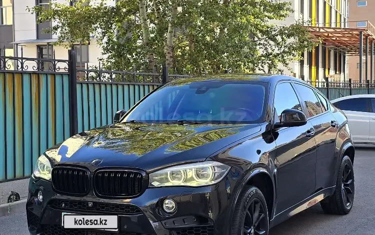 BMW X6 2015 года за 19 500 000 тг. в Астана