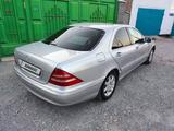 Mercedes-Benz S 320 1999 годаfor3 200 000 тг. в Кызылорда – фото 5