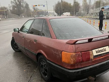 Audi 80 1990 года за 650 000 тг. в Есик – фото 3