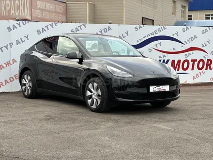 Tesla Model Y 2023 года за 16 500 000 тг. в Алматы – фото 3