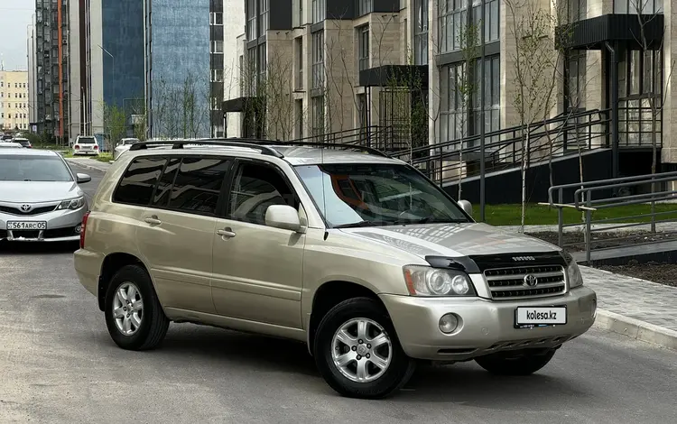 Toyota Highlander 2002 года за 6 600 000 тг. в Алматы