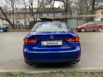 Lexus IS 200 2015 года за 13 000 000 тг. в Алматы – фото 6