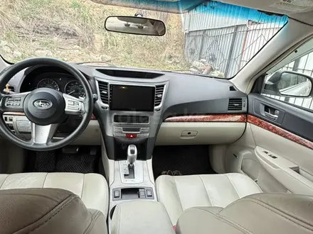 Subaru Outback 2011 года за 6 700 000 тг. в Алматы – фото 9