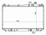 Радиатор двигателя за 21 850 тг. в Павлодар