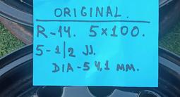 R-14 штамп оригинал 5*100 Тойота карина е калдина корона корол авенсис итд. за 30 000 тг. в Алматы – фото 3