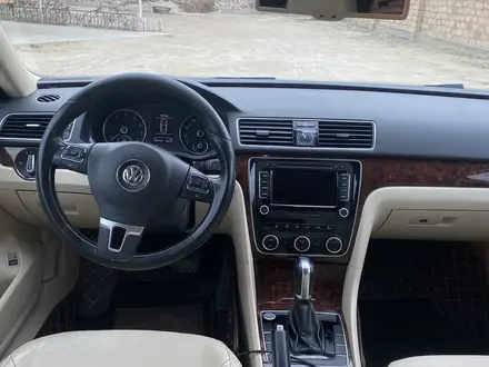 Volkswagen Passat 2013 года за 5 200 000 тг. в Актау – фото 15