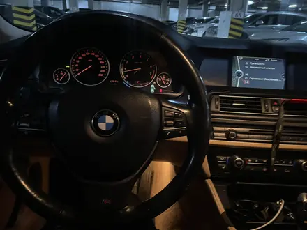 BMW 520 2012 года за 9 000 000 тг. в Астана – фото 10