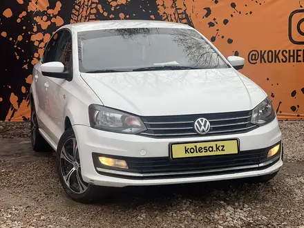 Volkswagen Polo 2018 года за 6 700 000 тг. в Кокшетау – фото 3