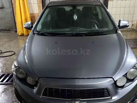 Chevrolet Aveo 2014 года за 3 550 000 тг. в Петропавловск – фото 2