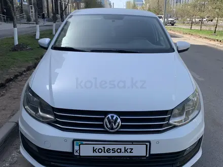 Volkswagen Polo 2020 года за 7 400 000 тг. в Астана – фото 2