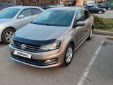 Volkswagen Polo 2017 года за 6 300 000 тг. в Алматы – фото 2