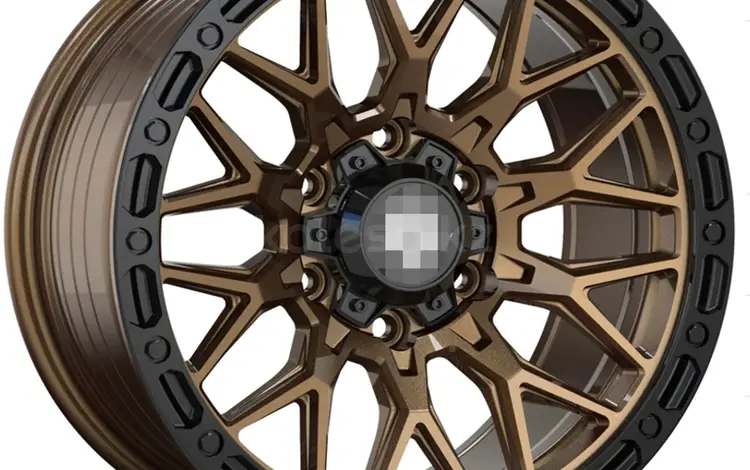 Fuel RGW527 R17 9J 6x139, 7 ET0 ЦО110 SAND BRONZE + BLACK LIP за 320 000 тг. в Алматы