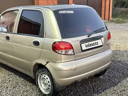 Daewoo Matiz 2012 года за 1 250 000 тг. в Актобе – фото 7