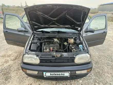 Volkswagen Golf 1993 года за 1 400 000 тг. в Тараз – фото 20