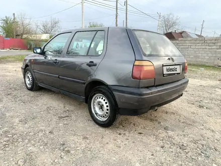 Volkswagen Golf 1993 года за 1 400 000 тг. в Тараз – фото 3