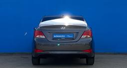 Hyundai Accent 2015 года за 5 440 000 тг. в Алматы – фото 4