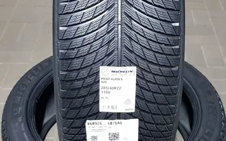 Michelin Pilot Alpin 5 SUV 285/40 R22 110V за 450 000 тг. в Алматы