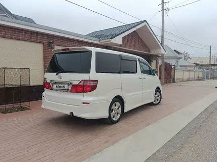 Toyota Alphard 2007 года за 10 700 000 тг. в Жетысай – фото 3