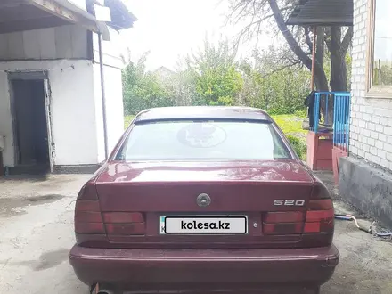 BMW 525 1992 года за 850 000 тг. в Талдыкорган – фото 4