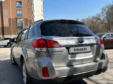 Subaru Outback 2011 года за 8 000 000 тг. в Алматы – фото 4