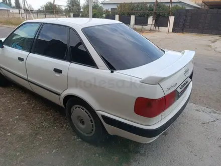 Audi 80 1992 года за 1 650 000 тг. в Тараз – фото 3