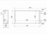 Радиатор печки за 12 650 тг. в Шымкент