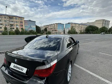 BMW 520 2007 года за 6 300 000 тг. в Тараз – фото 23